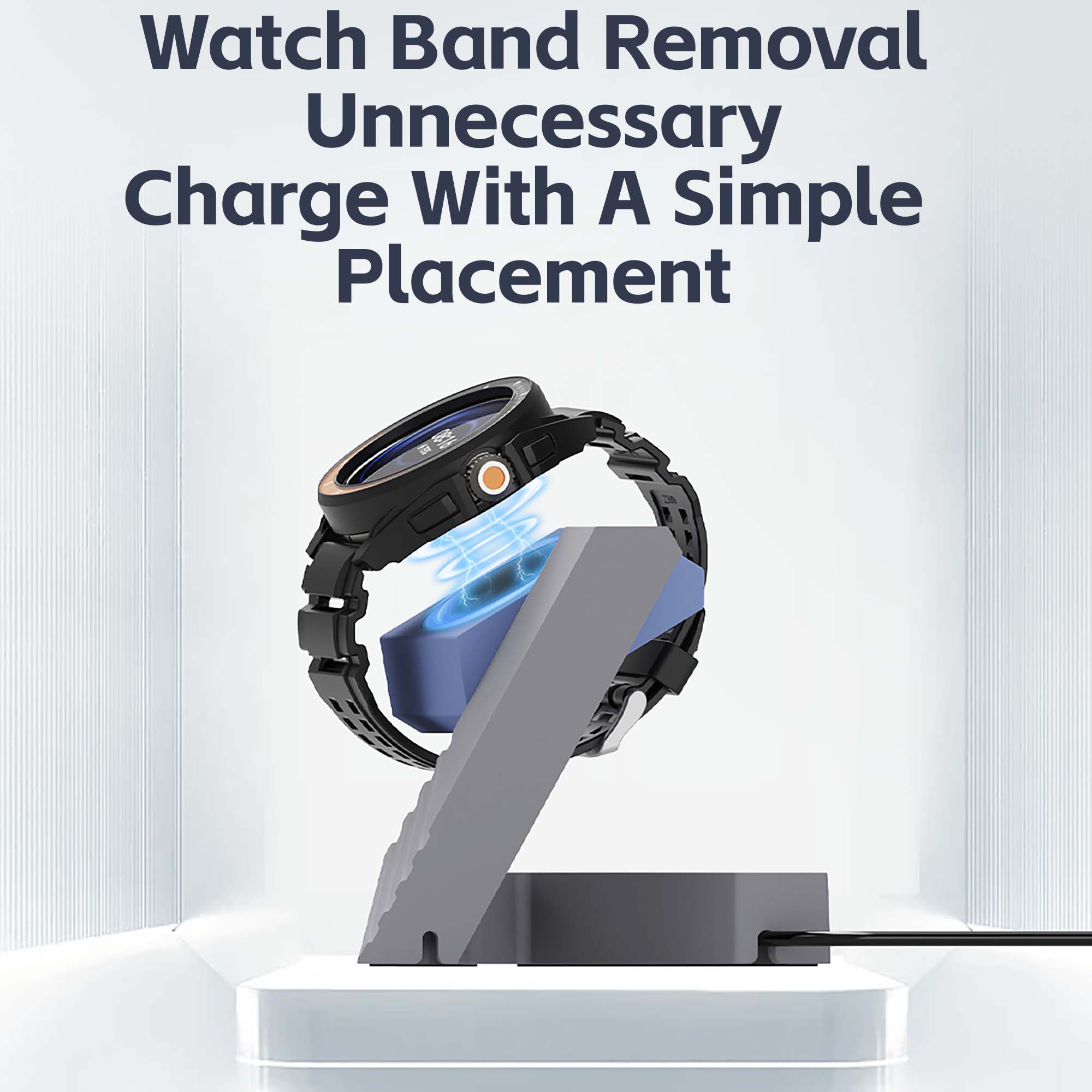 PC Geometric watch stand Dock  - Xiaomi Smartwatch S4 Accessories のレビューと価格