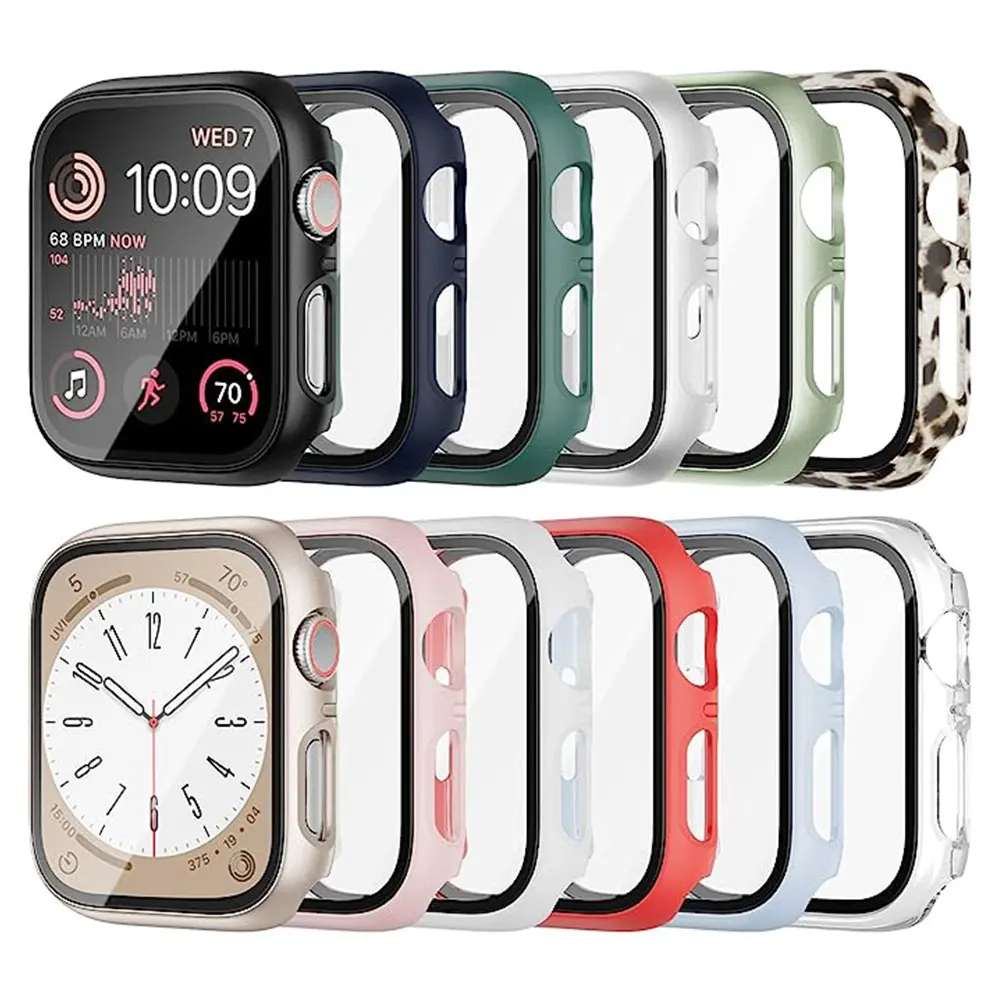 Glass+cover For Apple Watch Ca - Smartwatch Band Accessories のレビューと価格
