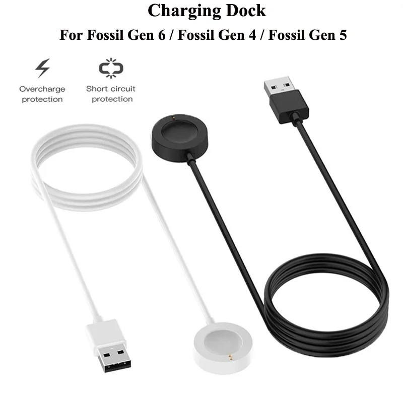1M USB Magnetic Fast Charger D - Fossil Smartwatch Accessories のレビューと価格