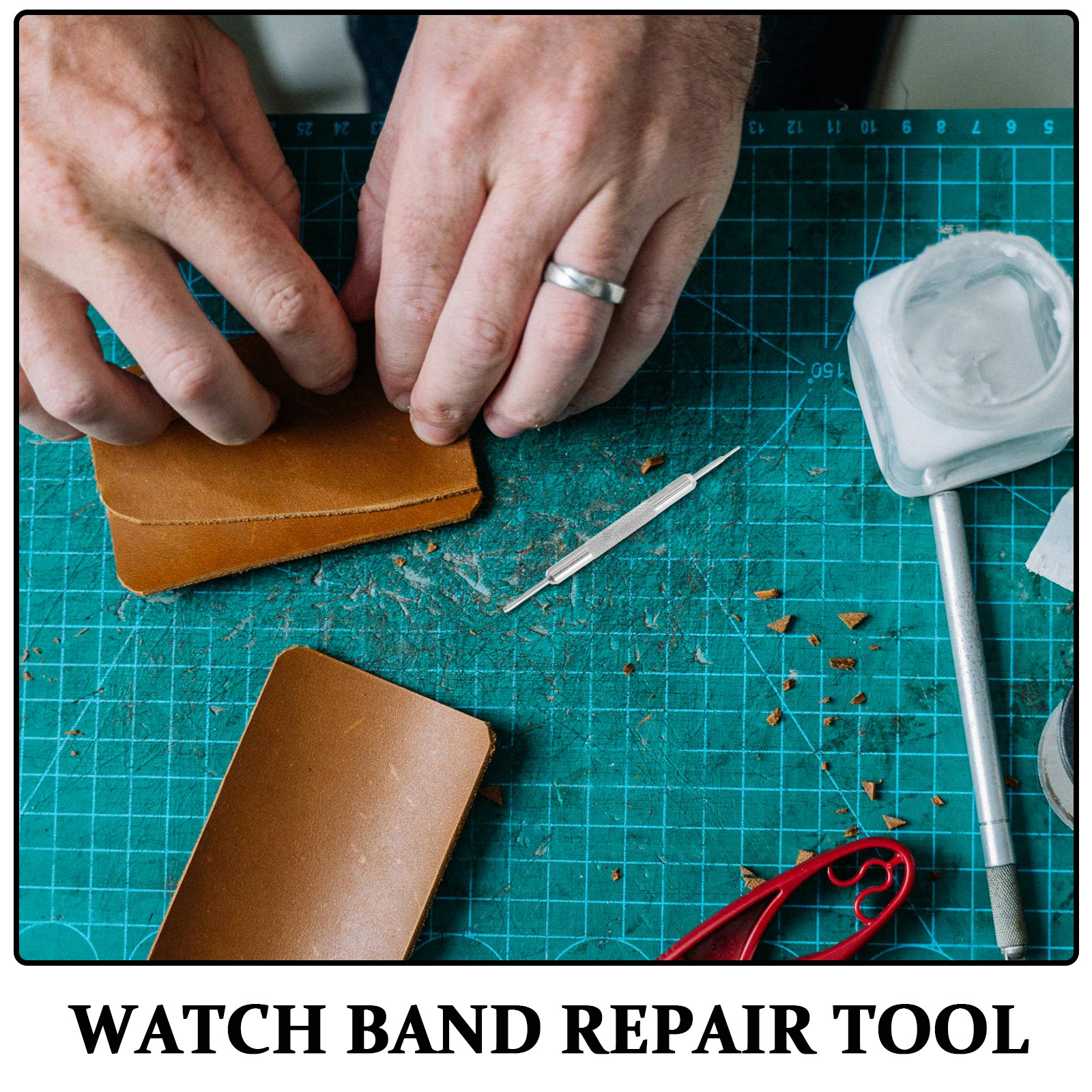 Ergonomic Dual-Head Spring Bar - Tool Kit Strap Change のレビューと価格