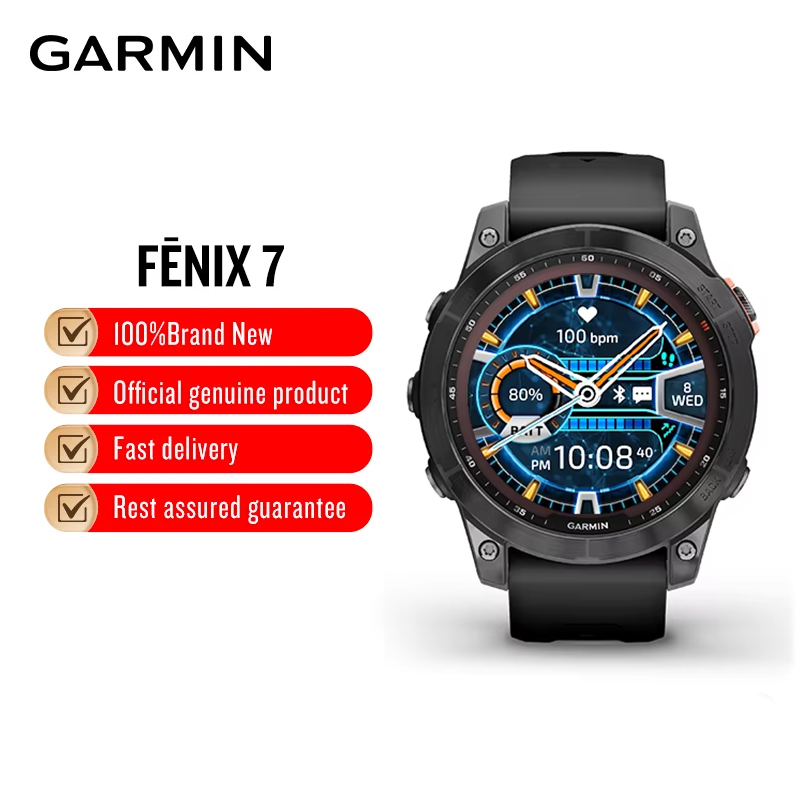 Garmin Fenix 7 Solar DLC Blood - Smartwatch X18 のレビューと価格