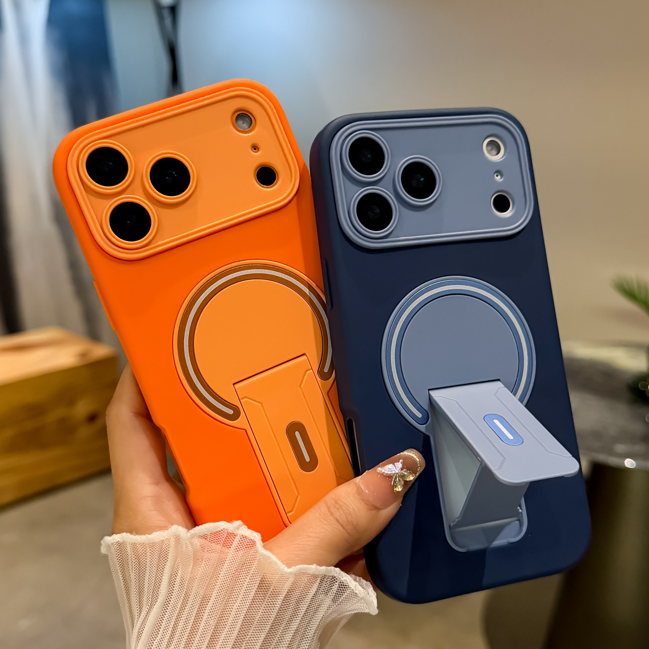 Luxury Fold Stand Holder Shock - Magnetic Charging Stand のレビューと価格