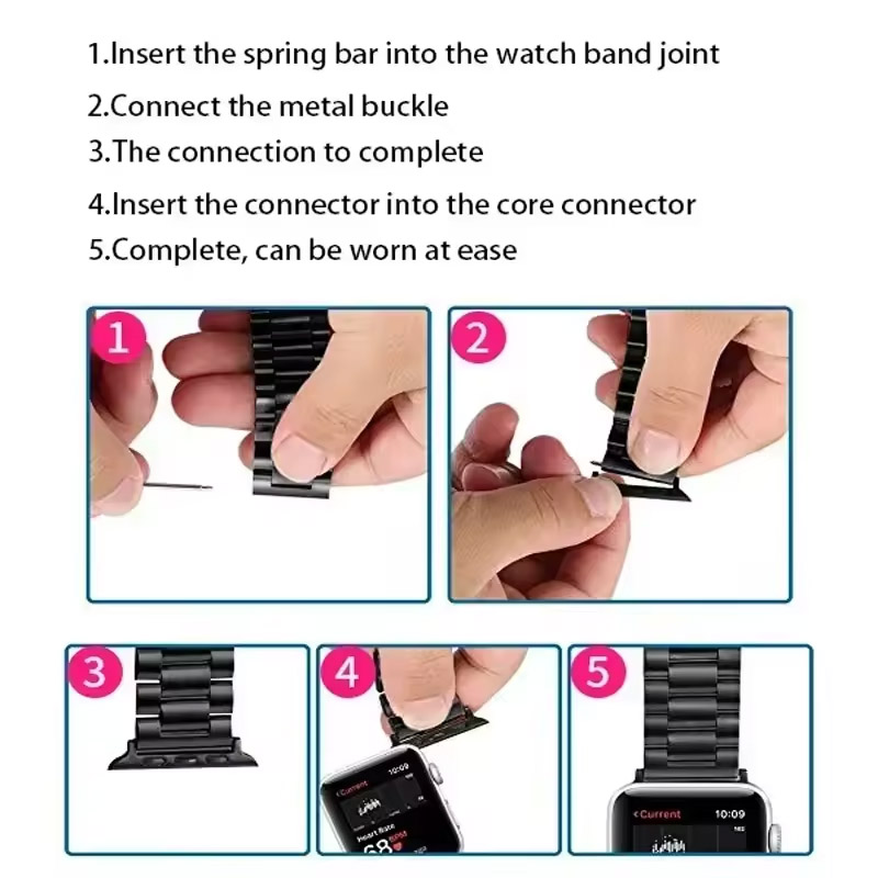 Watchband Connector for Apple  - Watch Band Connector のレビューと価格