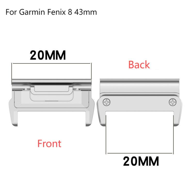 1 Pair Adaptor for Garmin Feni - Sport Loop Strap のレビューと価格