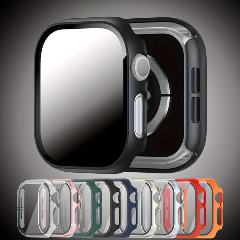 Glass + Case for Apple Watch 4 - Smartwatch Band Accessories のレビューと価格
