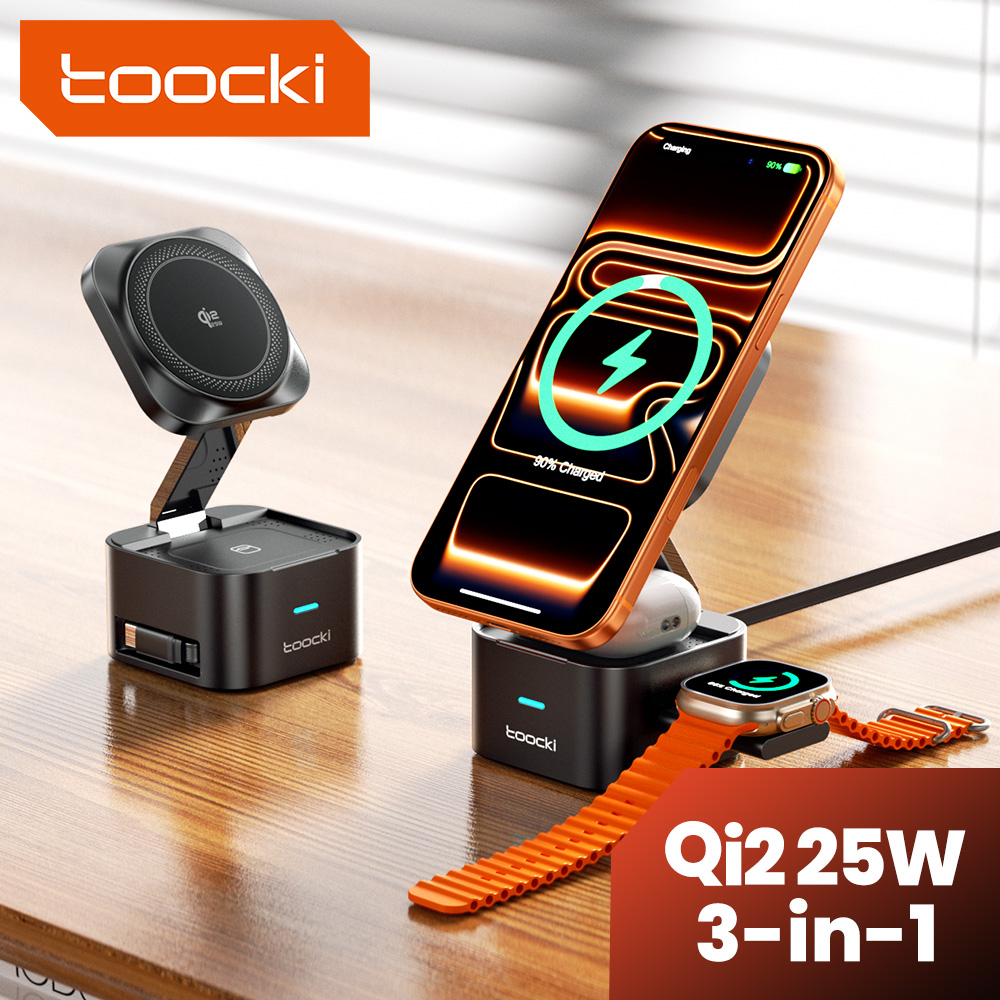 Toocki QI2.2 25W Wireless Char - Smartwatch Ac のレビューと価格