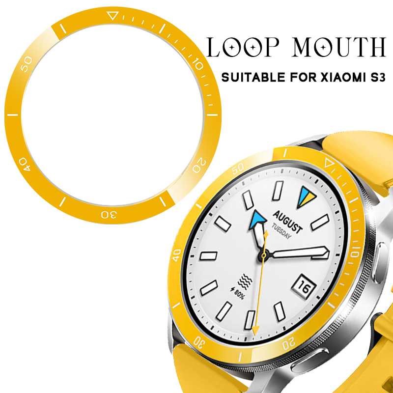Bezel Ring For Xiaomi Watch S3 - Xiaomi Smartwatch S3 Accessories のレビューと価格