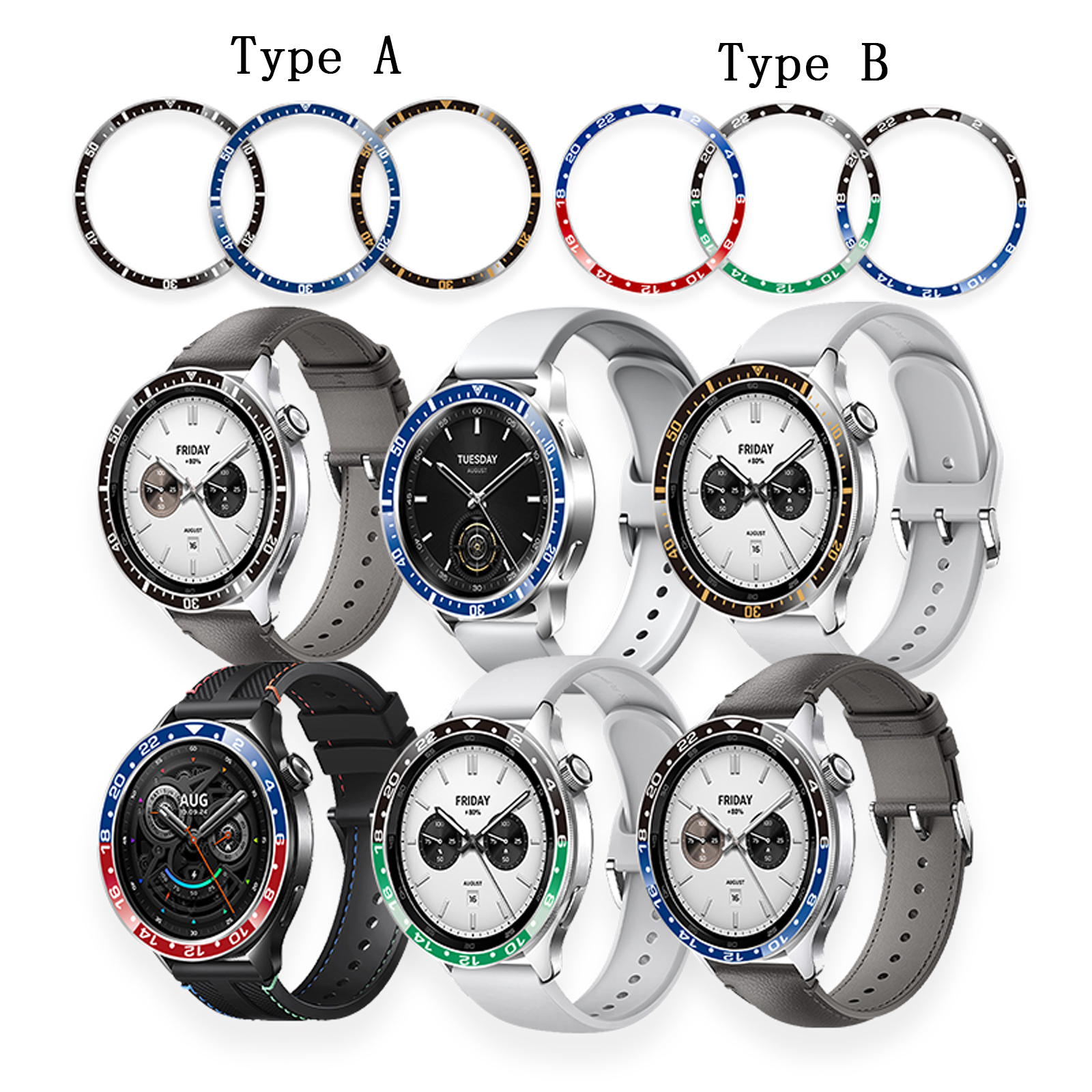 Watch Bezel Ring for Xiaomi Wa - Xiaomi Smartwatch S4 Accessories のレビューと価格
