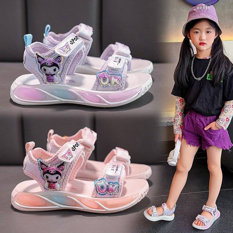 Sanrio Kuromi Toddler Girls Su - Sport Loop Strap のレビューと価格