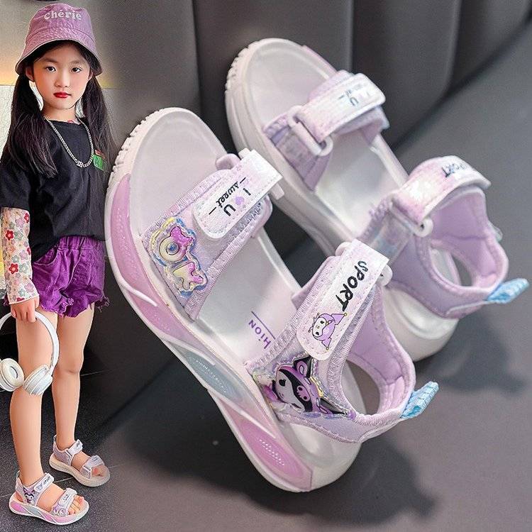 Sanrio Kuromi Toddler Girls Su - Sport Loop Strap のレビューと価格