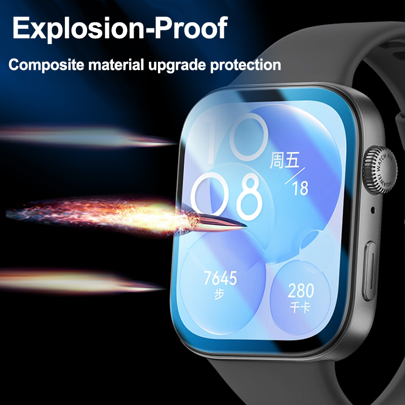 Soft Glass For Huawei Watch Fi - Smart Watch Accessories のレビューと価格