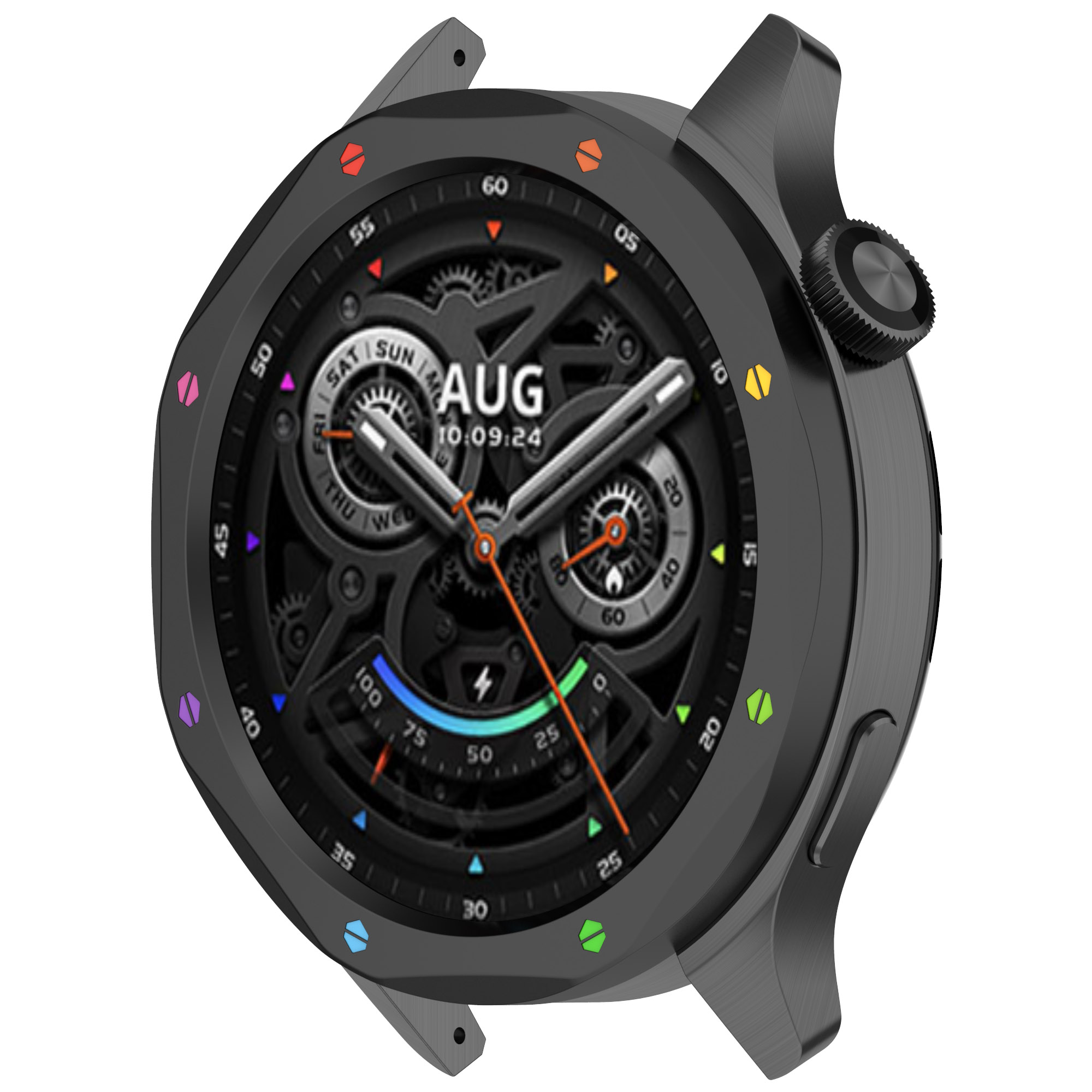 Metal Bezel Ring Case For Xiao - Xiaomi Smartwatch S3 Accessories のレビューと価格