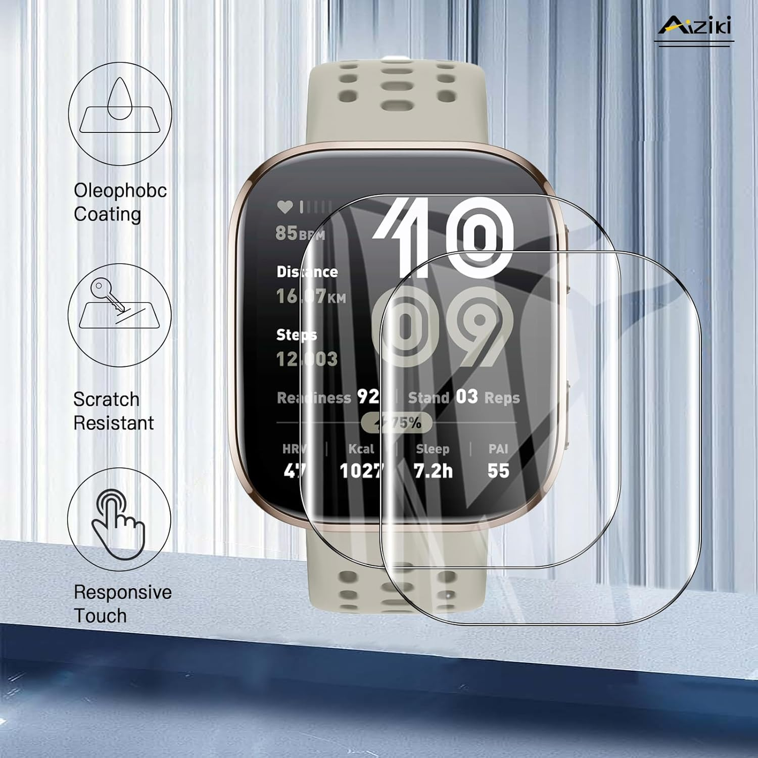 Screen Protector for Amazfit b - Smartwatch Band Accessories のレビューと価格