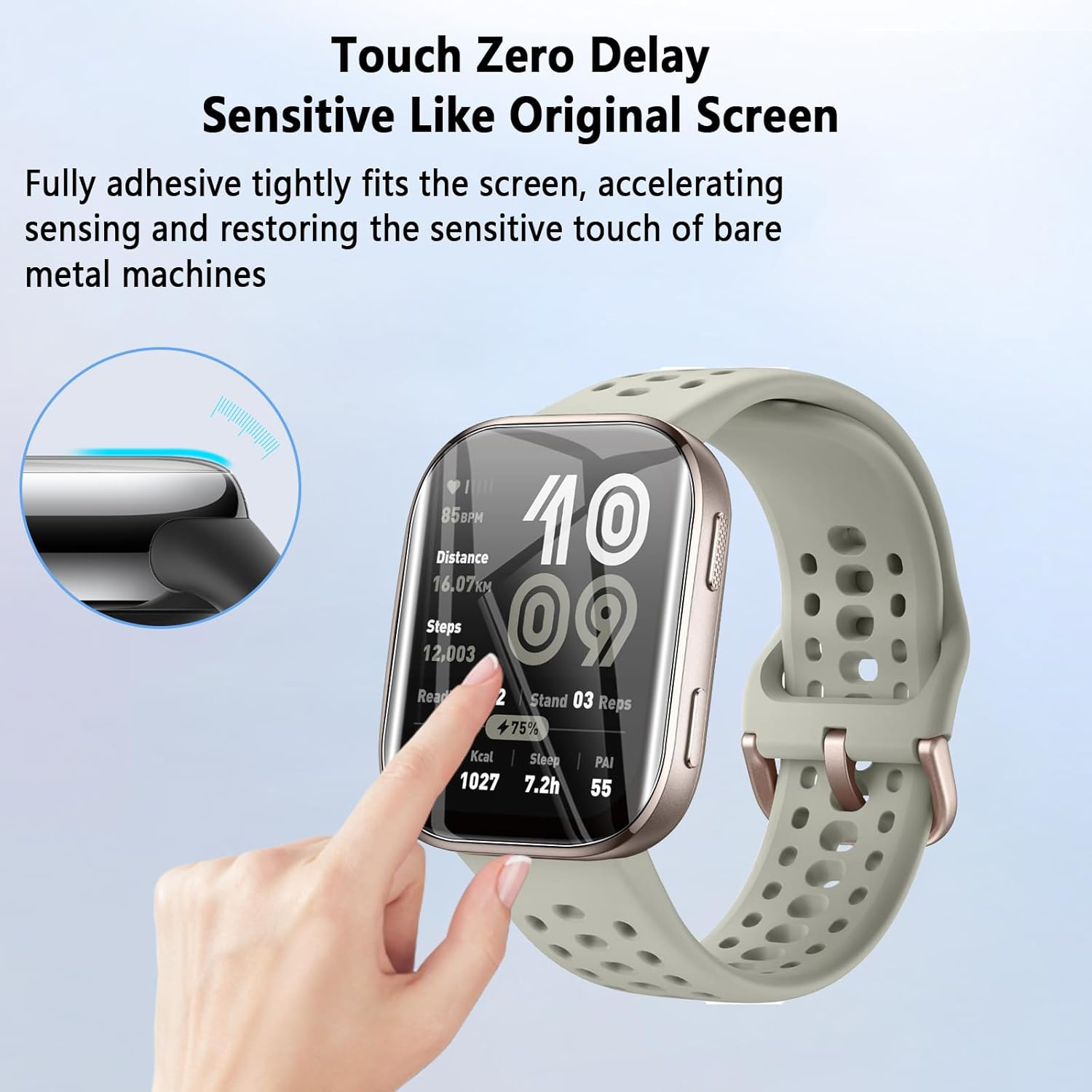 Screen Protector for Amazfit b - Smartwatch Band Accessories のレビューと価格