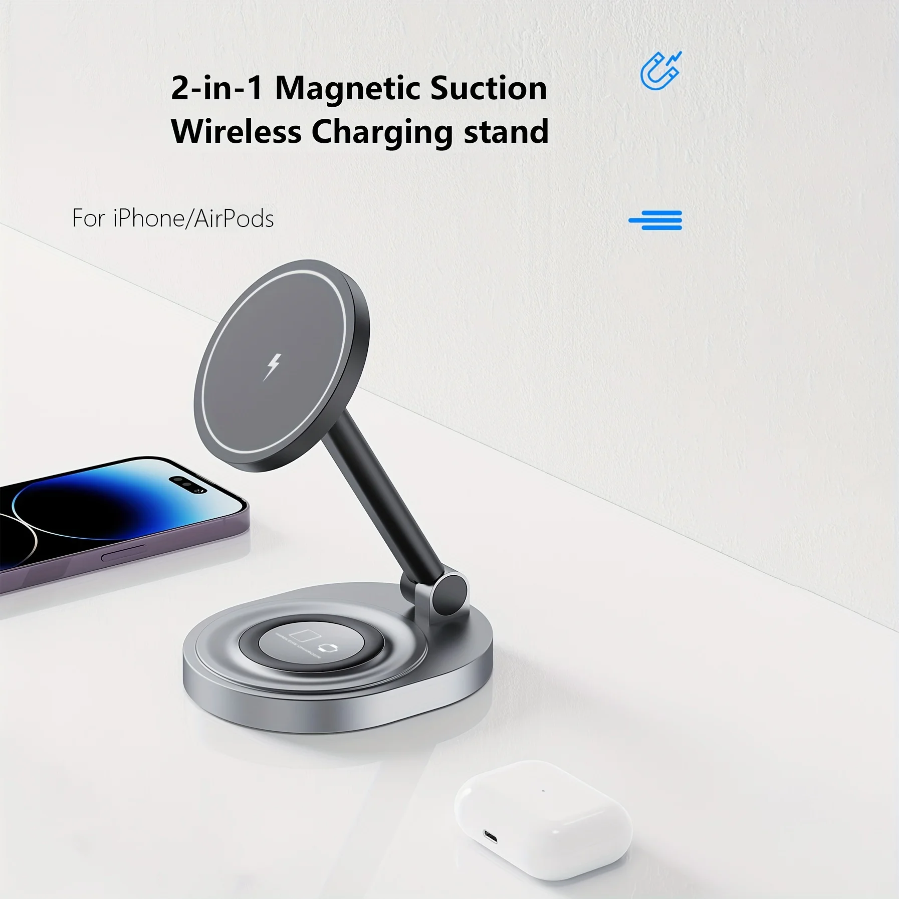 2 In 1 Magnetic Wireless Charg - Smartwatch Ac のレビューと価格