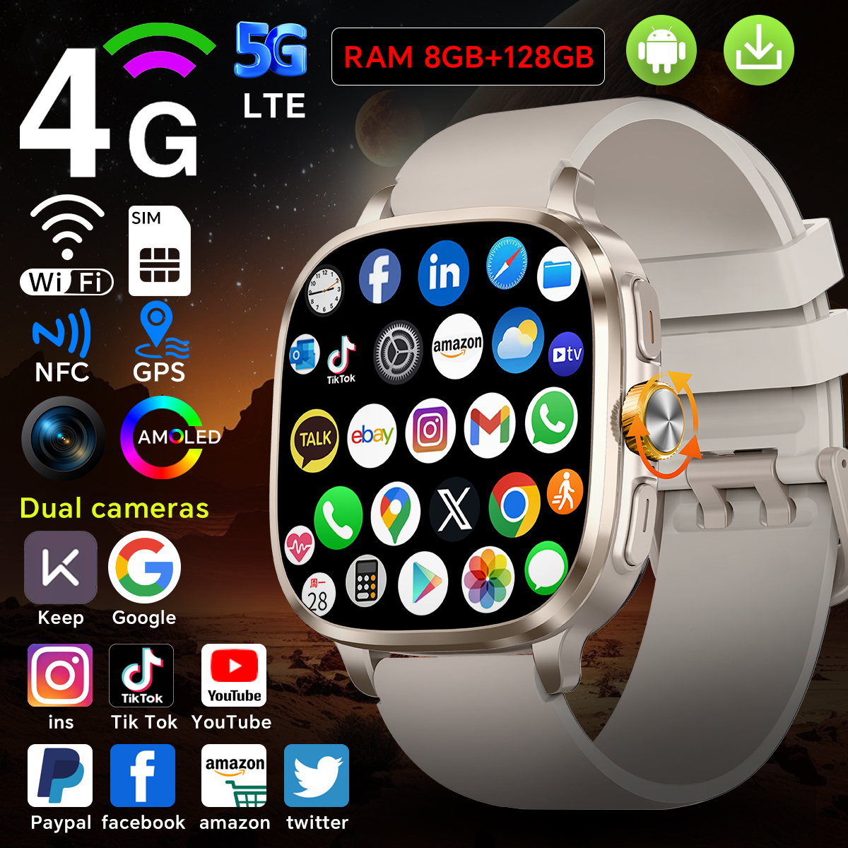 Global Version Android 13.0 S9 - Smartwatch Id のレビューと価格