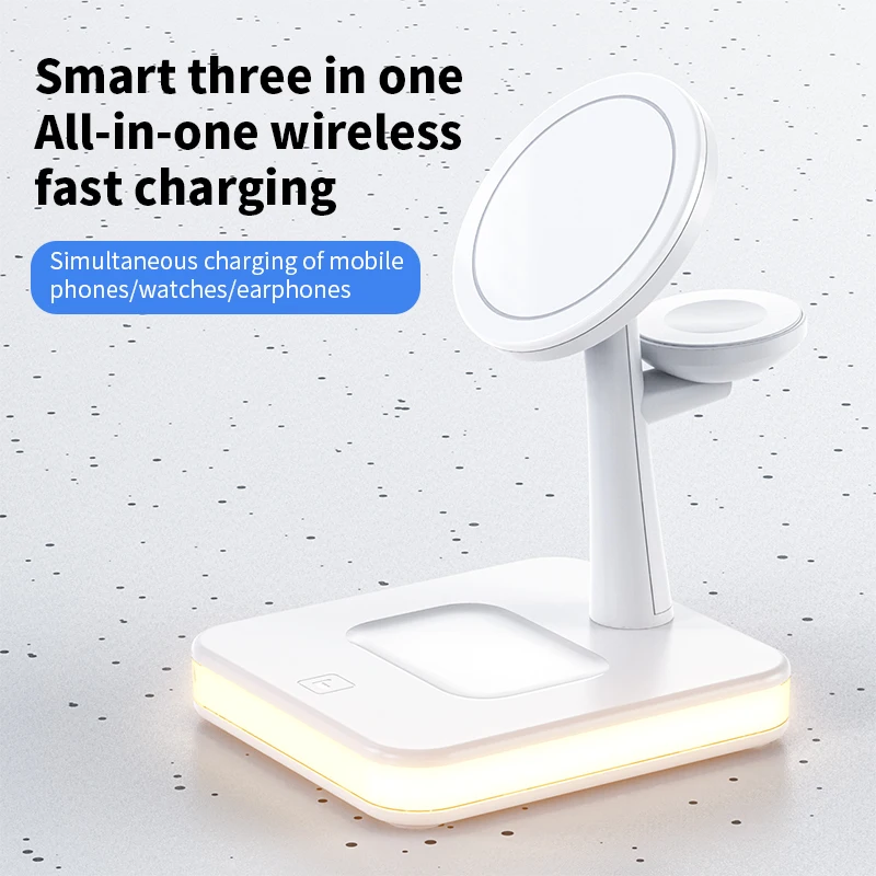 3 in 1 Wireless Chargers Stand - Smartwatch Ac のレビューと価格
