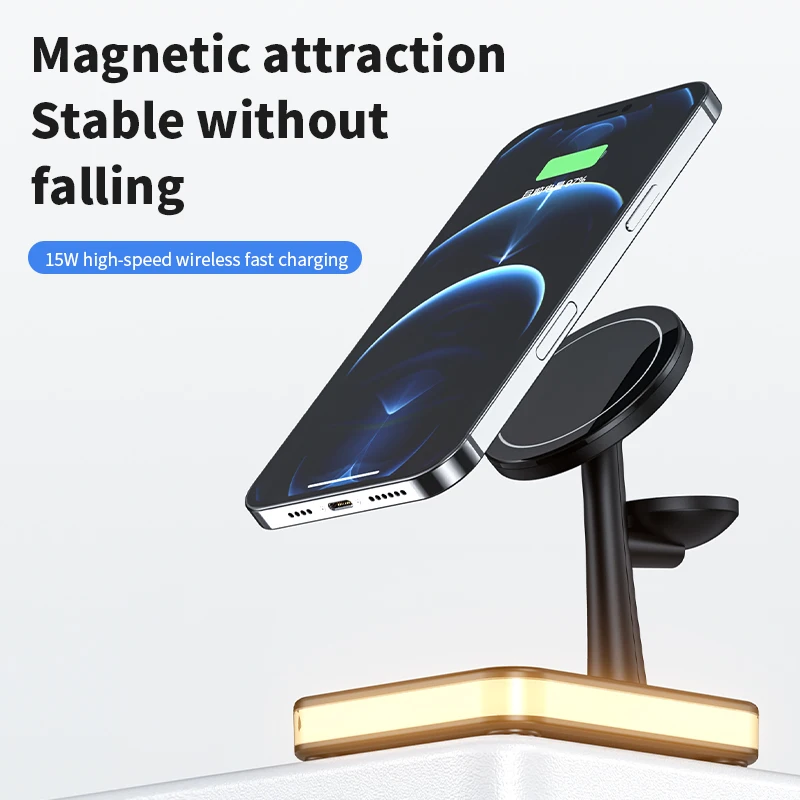 3 in 1 Wireless Chargers Stand - Smartwatch Ac のレビューと価格