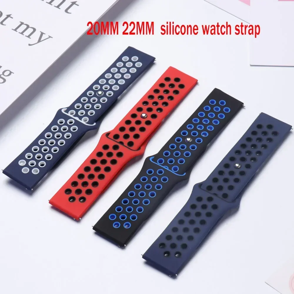 22MM 20mm Silicone Strap For X - Xiaomi Smartwatch S4 Accessories のレビューと価格