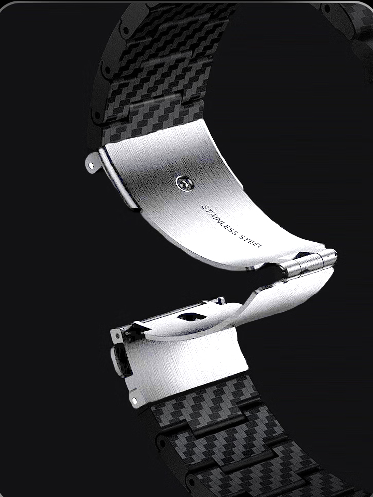 Carbon Fiber Strap For Xiaomi  - Xiaomi Smartwatch S4 Accessories のレビューと価格