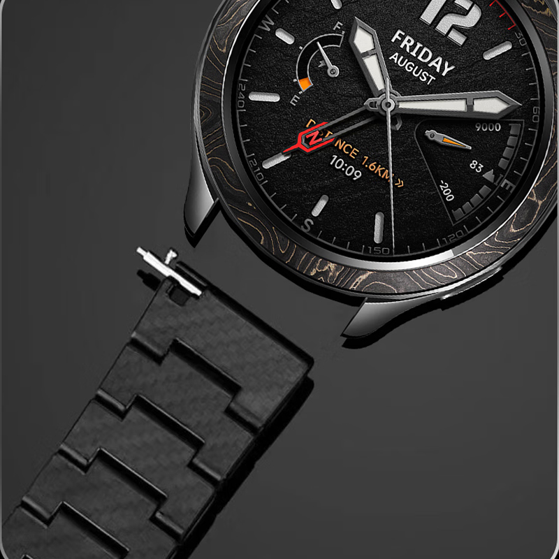 Carbon Fiber Strap For Xiaomi  - Xiaomi Smartwatch S4 Accessories のレビューと価格