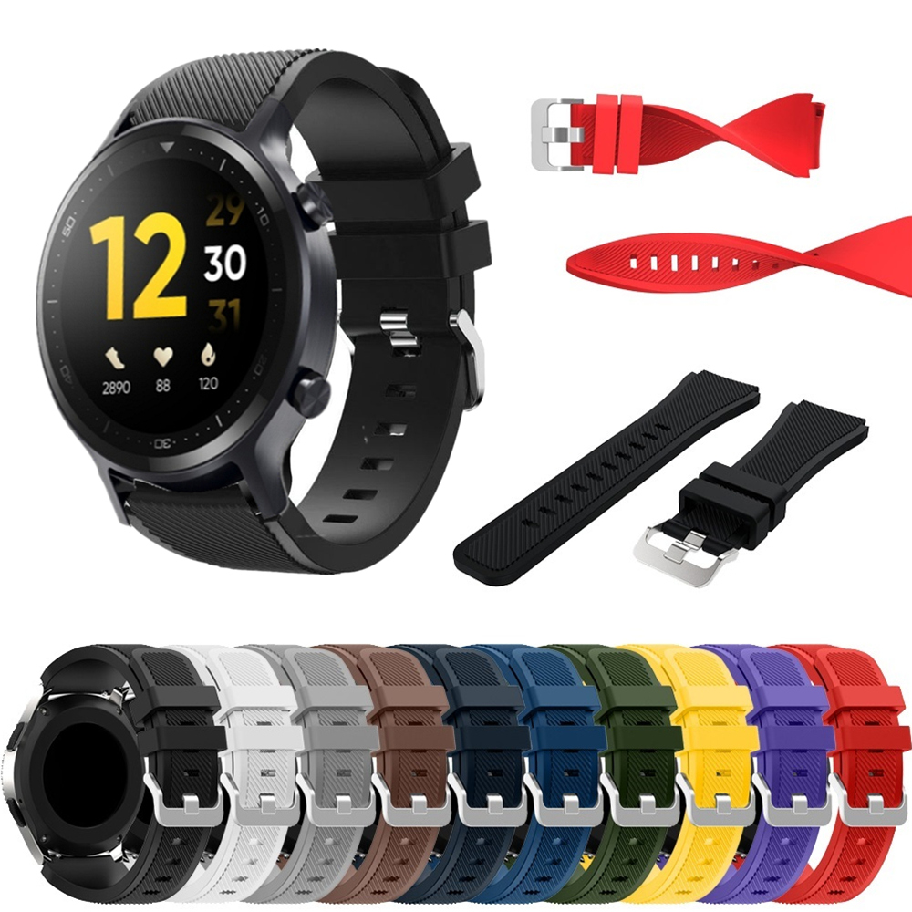 22mm Silicone Strap For Realme - Fossil Smartwatch Accessories のレビューと価格