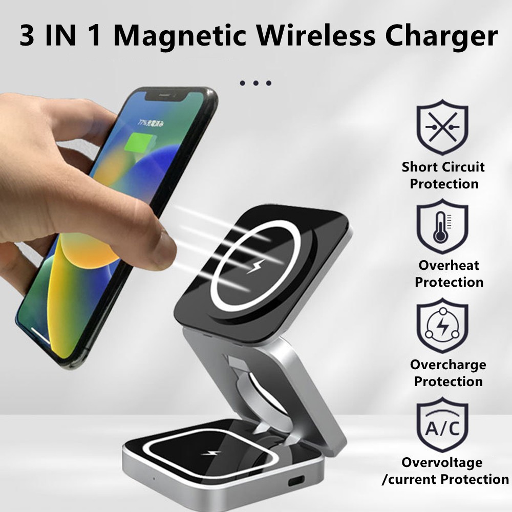 Foldable Magnetic Wireless Cha - Smartwatch Ac のレビューと価格