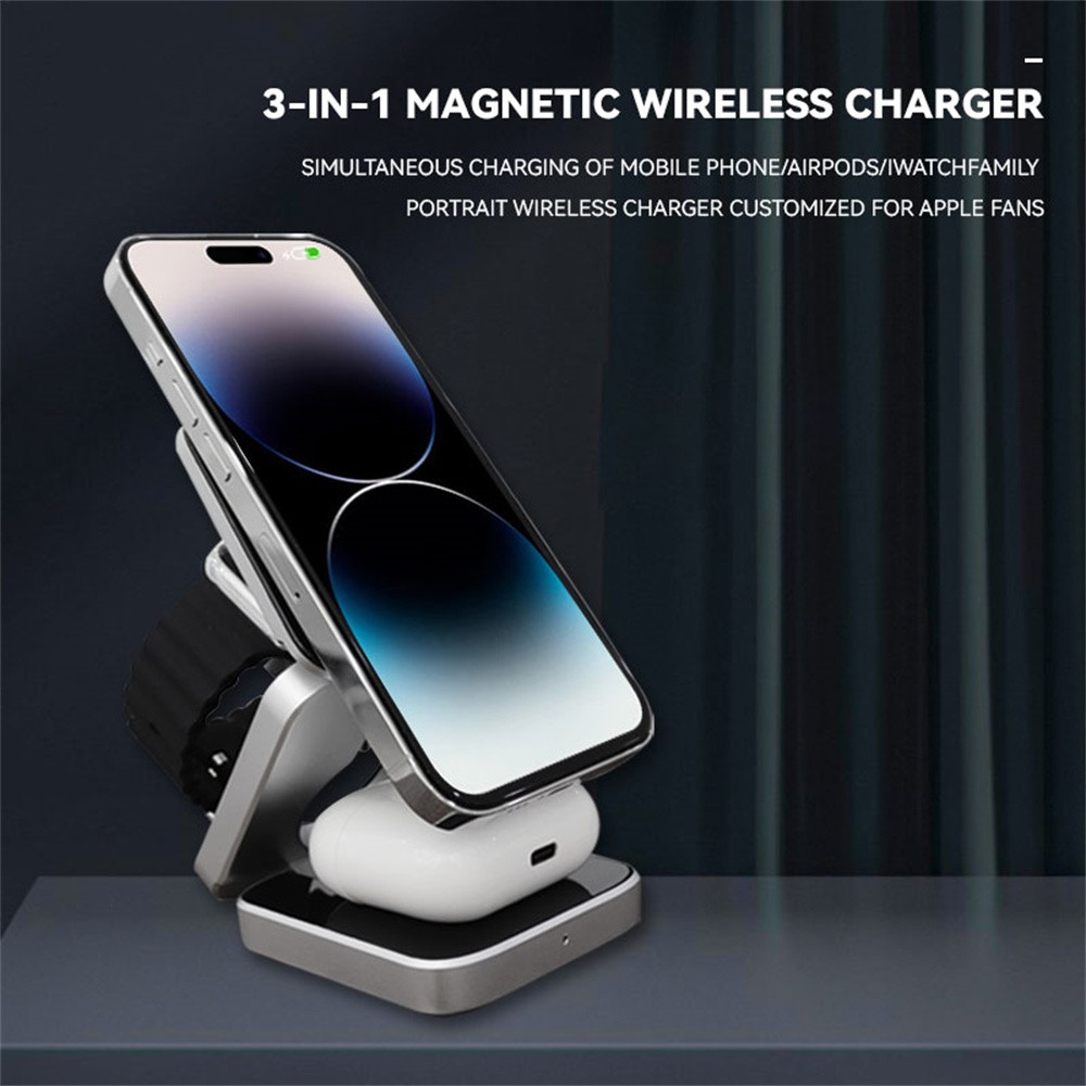 Foldable Magnetic Wireless Cha - Smartwatch Ac のレビューと価格
