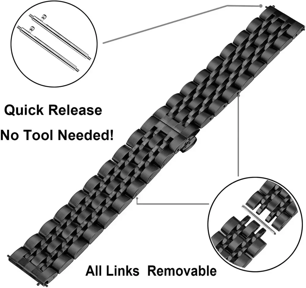 Metal Bracelet Strap For Xiaom - Xiaomi Smartwatch S3 Accessories のレビューと価格