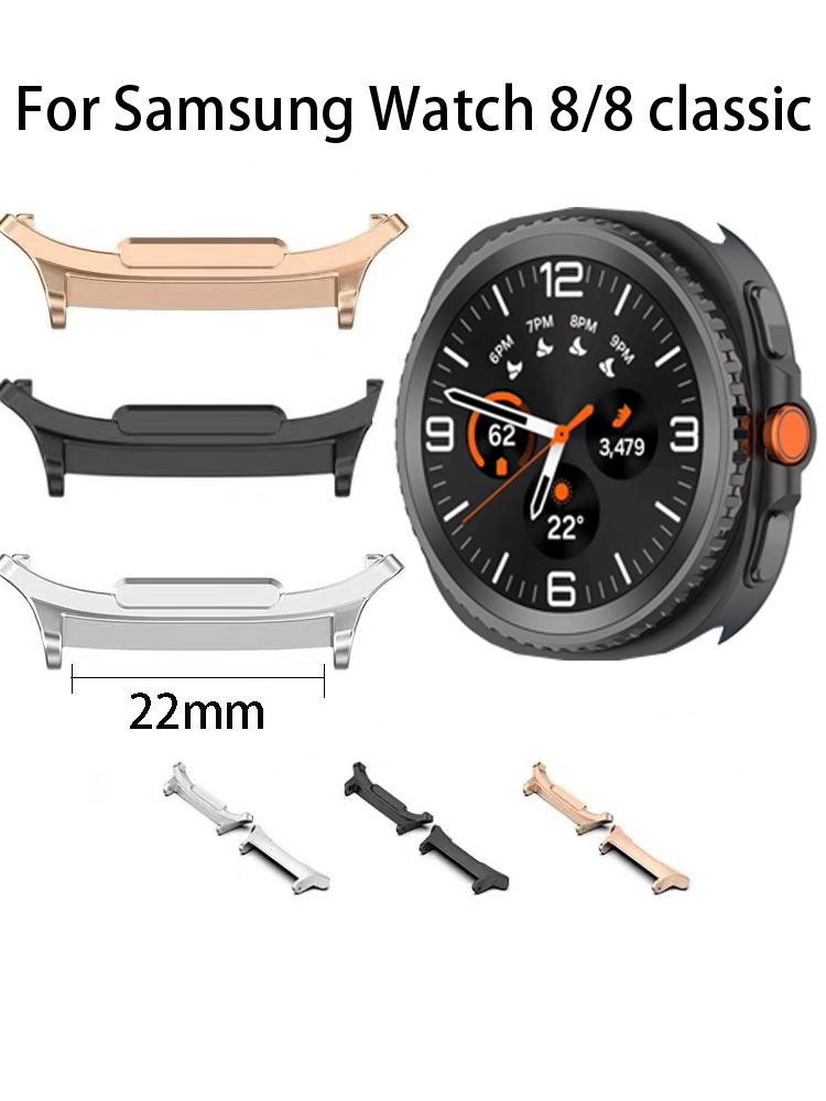 22mm WatchBand Connector for s - Smartwatch Band Accessories のレビューと価格