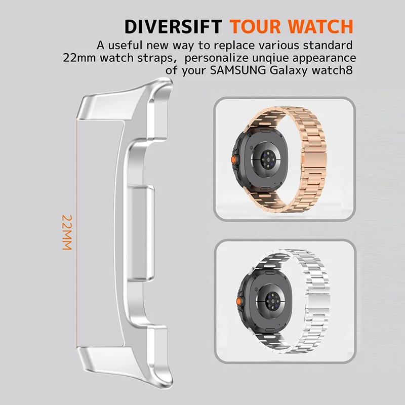 22mm WatchBand Connector for s - Smartwatch Band Accessories のレビューと価格
