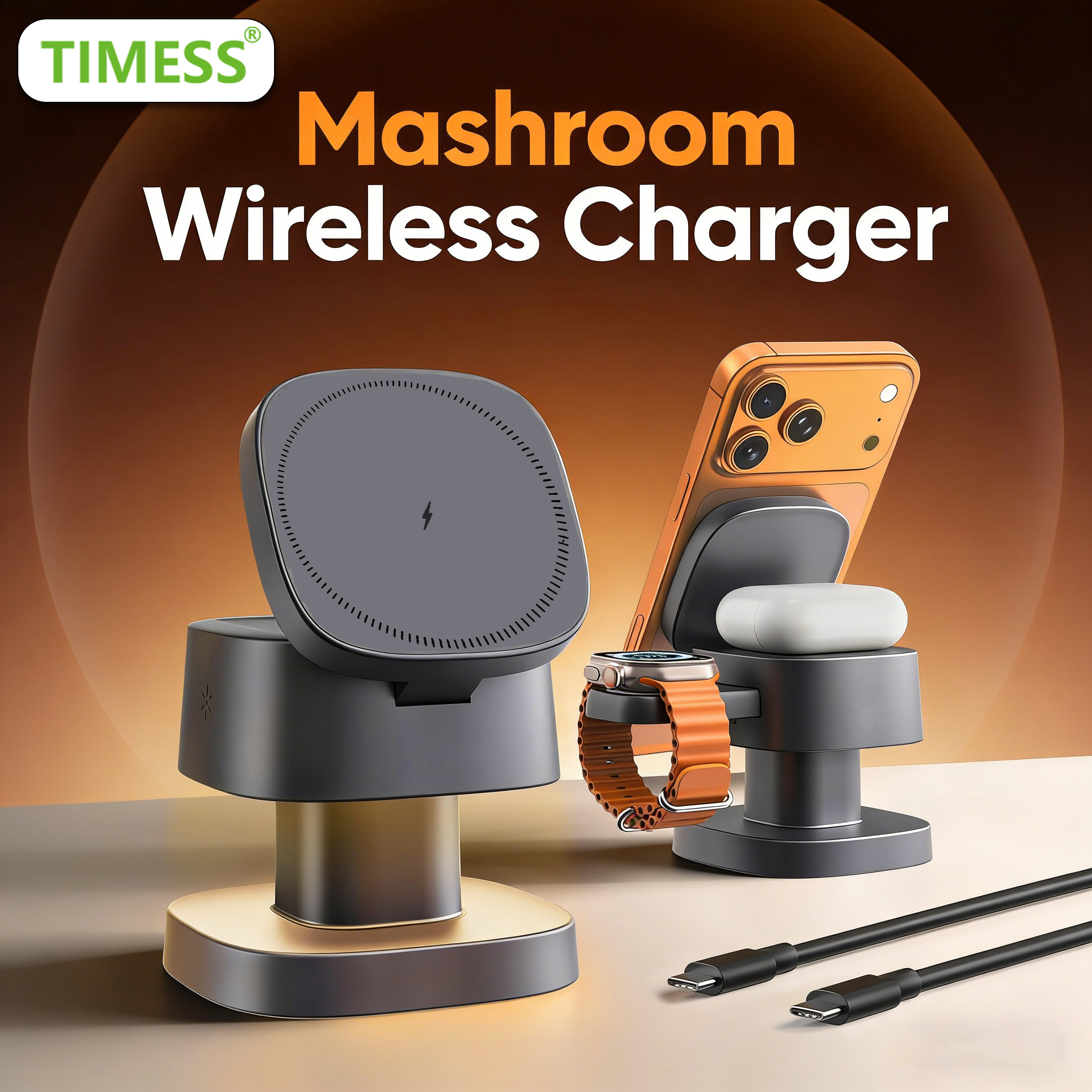 TIMESS Night Light Mashroom Wi - Smartwatch Ac のレビューと価格