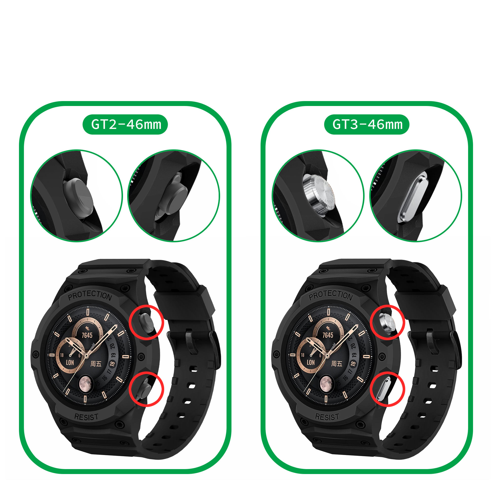 TPU Frame Shell Cover Wrist Wa - Sport Loop Strap のレビューと価格