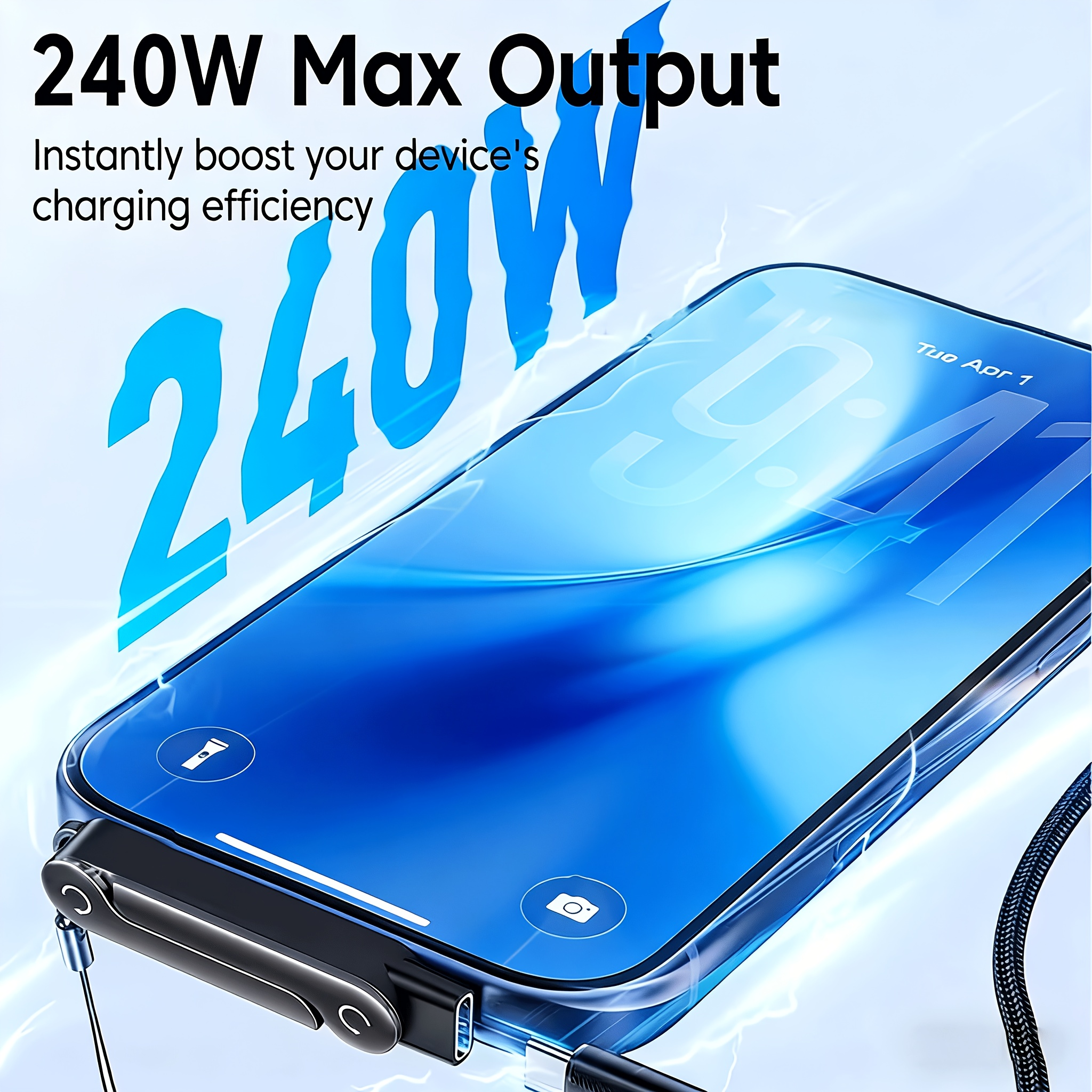 2Pcs 90° Angled 240W Fast Char - Magnetic Charging Stand のレビューと価格
