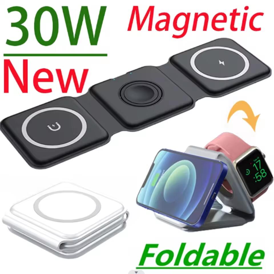 3 in 1 Portable Magnetic Wirel - Smartwatch Ac のレビューと価格