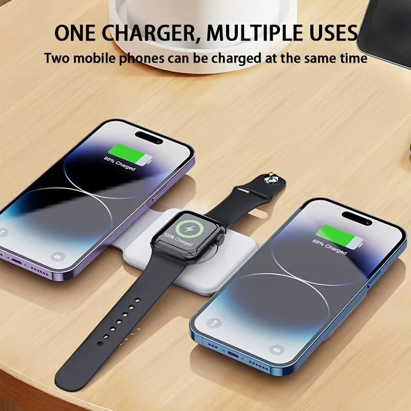 3 in 1 Portable Magnetic Wirel - Smartwatch Ac のレビューと価格