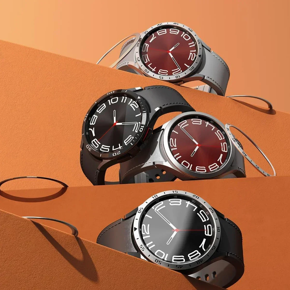Metal Bezel Ring For Samsung G - Smartwatch Band Accessories のレビューと価格