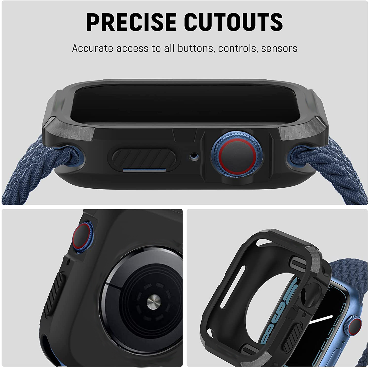 Rugged Cover for Apple Watch C - Smartwatch Band Accessories のレビューと価格